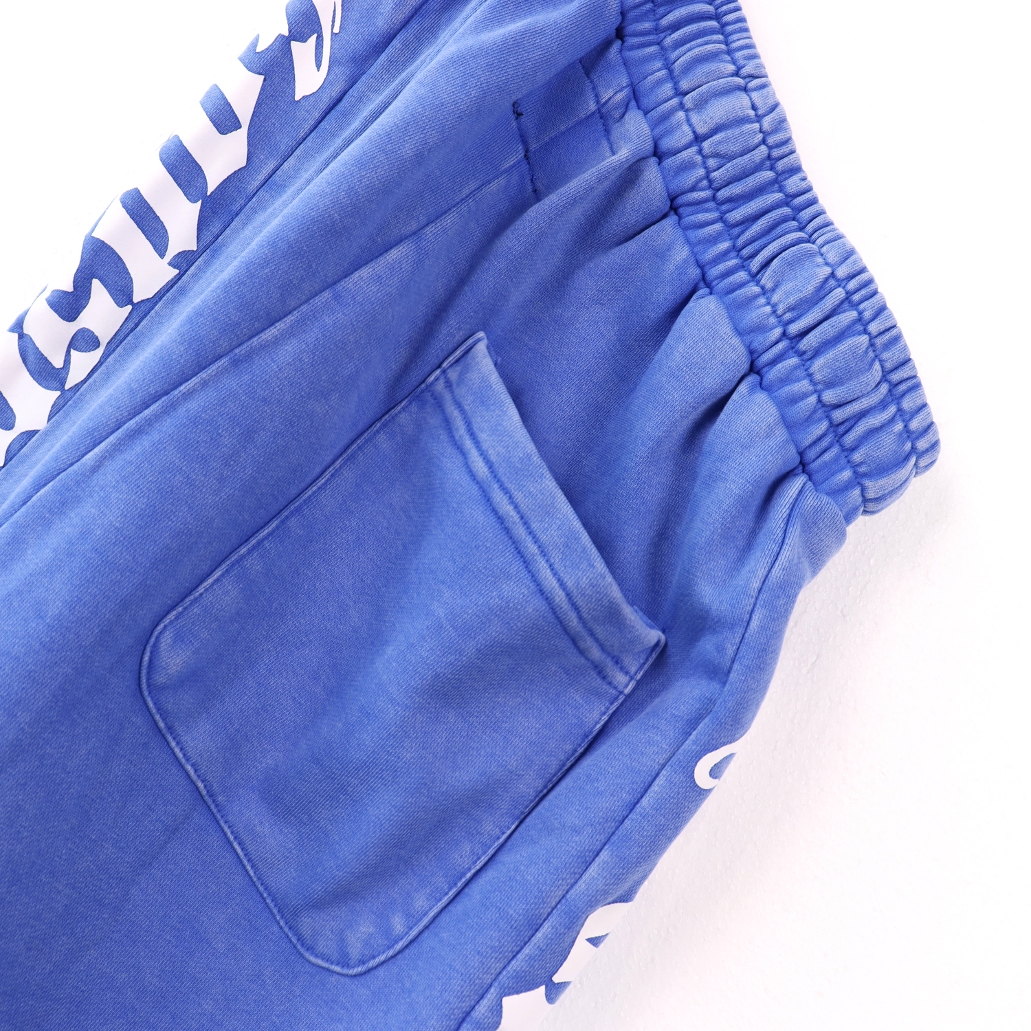 Godspeed Sweat Shorts #8779 Black/Blue/Pink