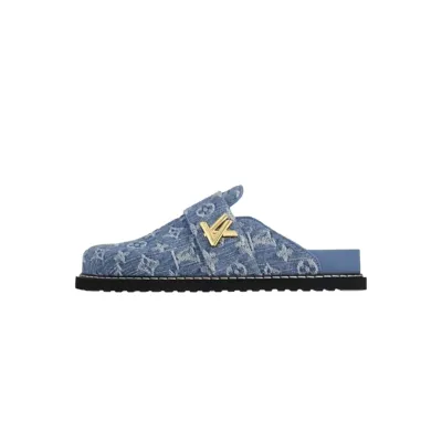 Louis Vuitton LV Cosy Comfort Mule Blue 1AGVOQ 01
