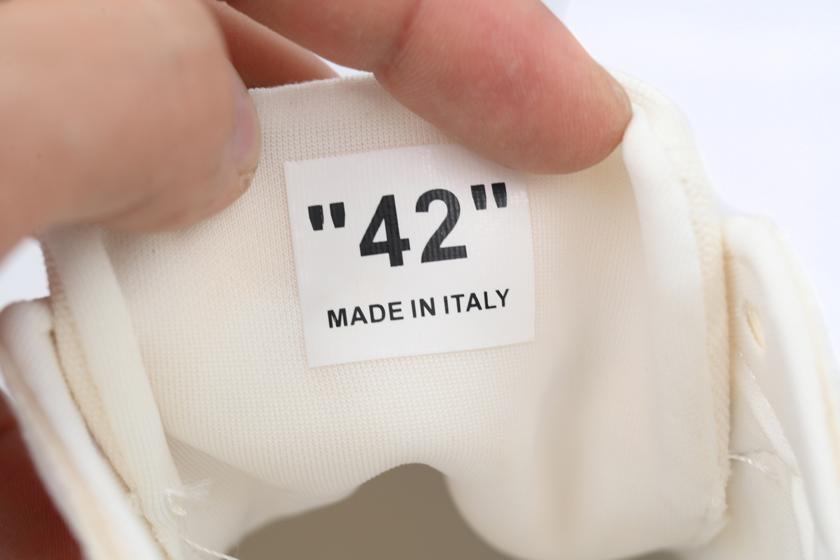 Off-White Vulc Low 'White Grey' OMIA085F21FAB0010155