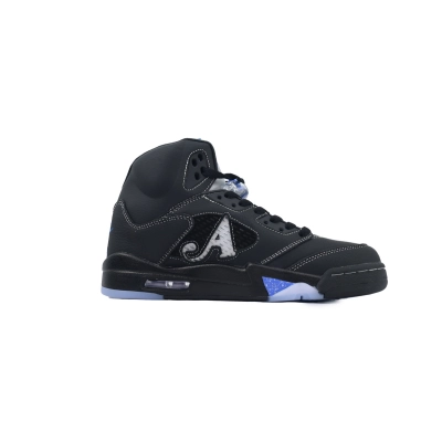 Air Jordan 5 Retro x Awake NY 'Black Racer Blue' DV4982-004 02