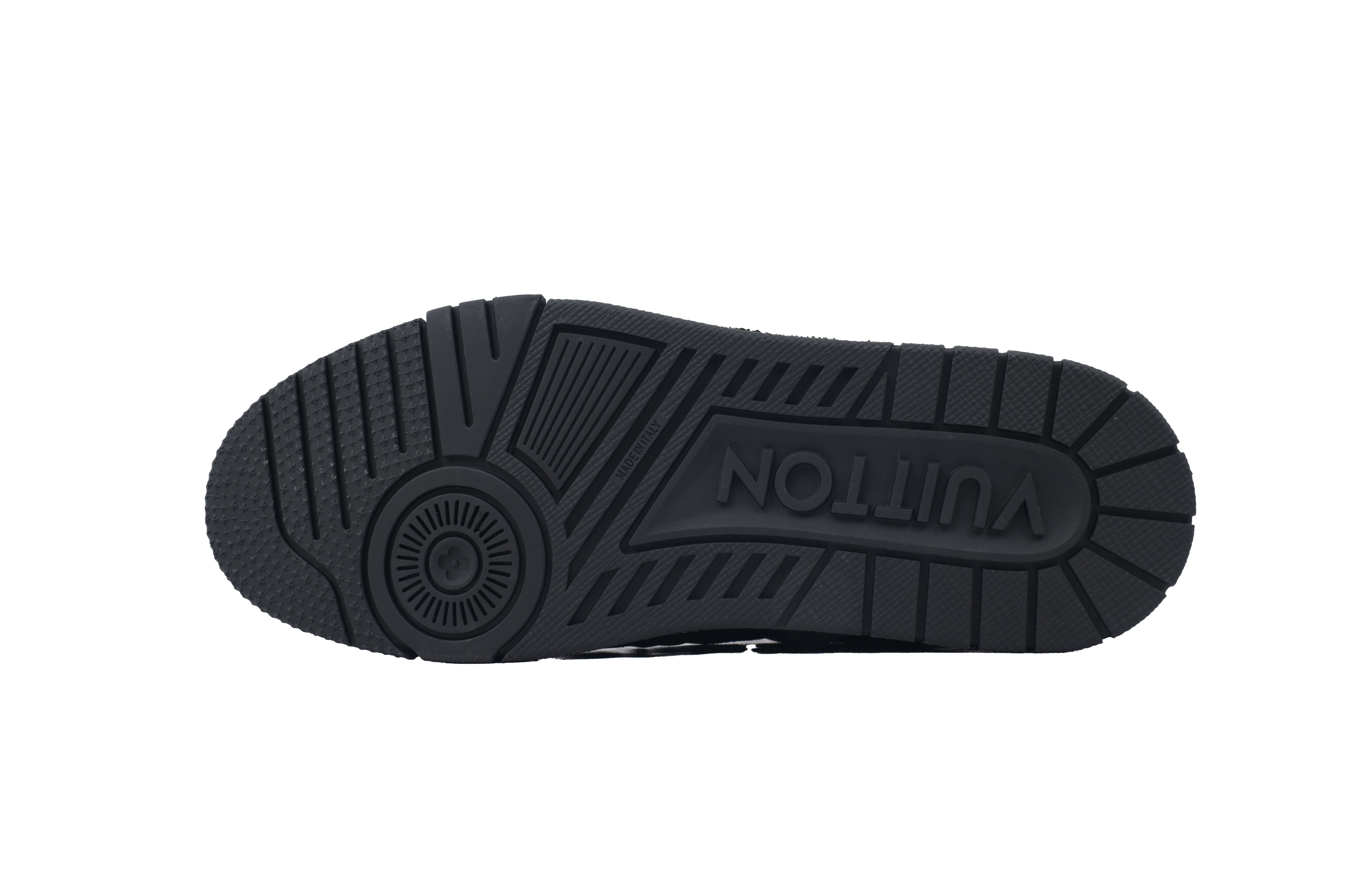 Louis Vuitton Trainer Black Lychee Patent Leather