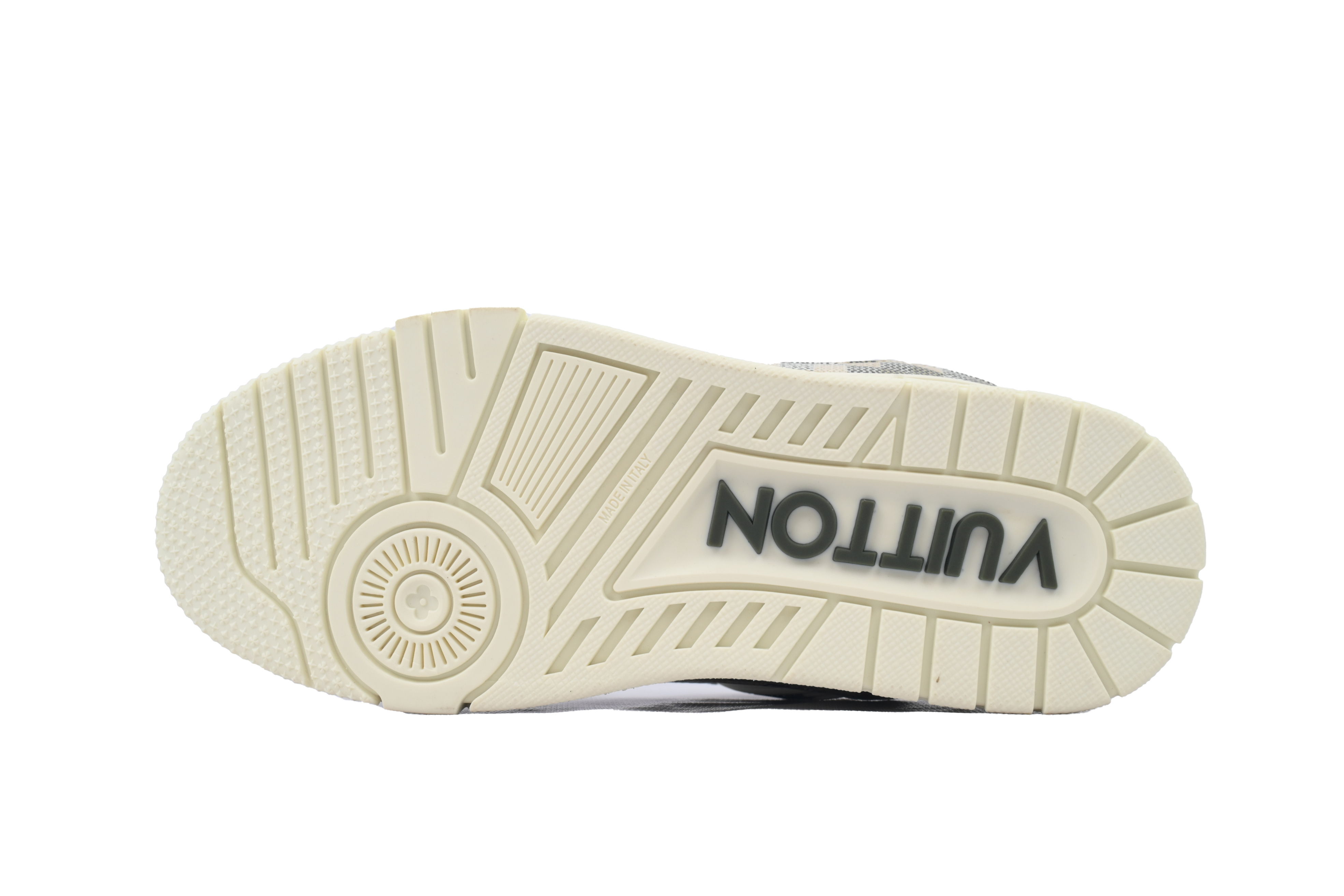 Louis Vuitton Trainer Grey White Grid