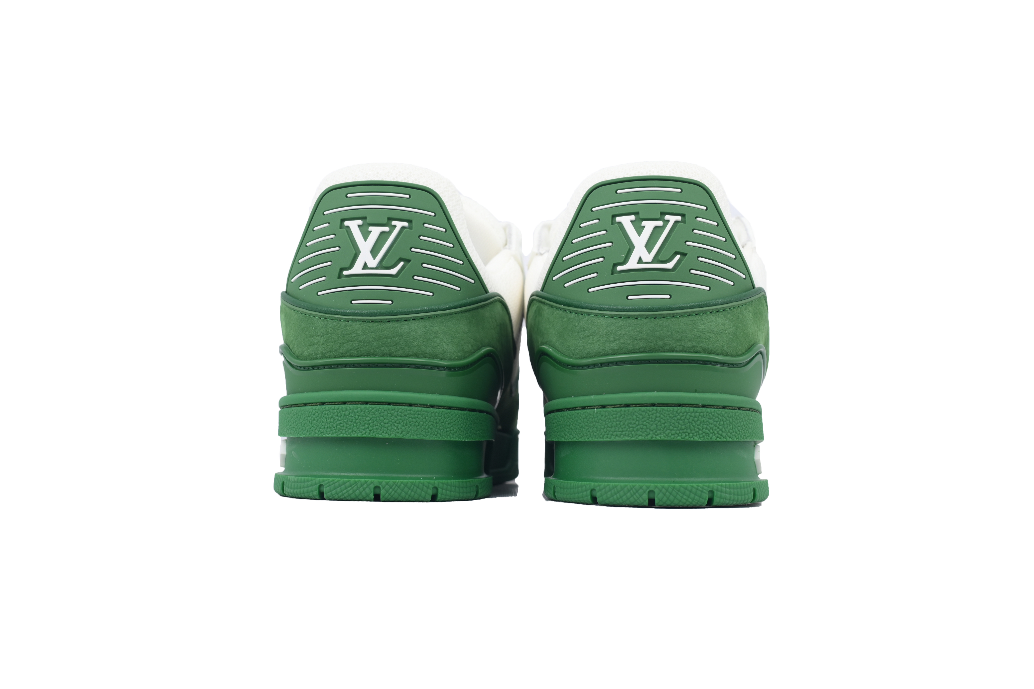 Louis Vuitton Trainer White Green