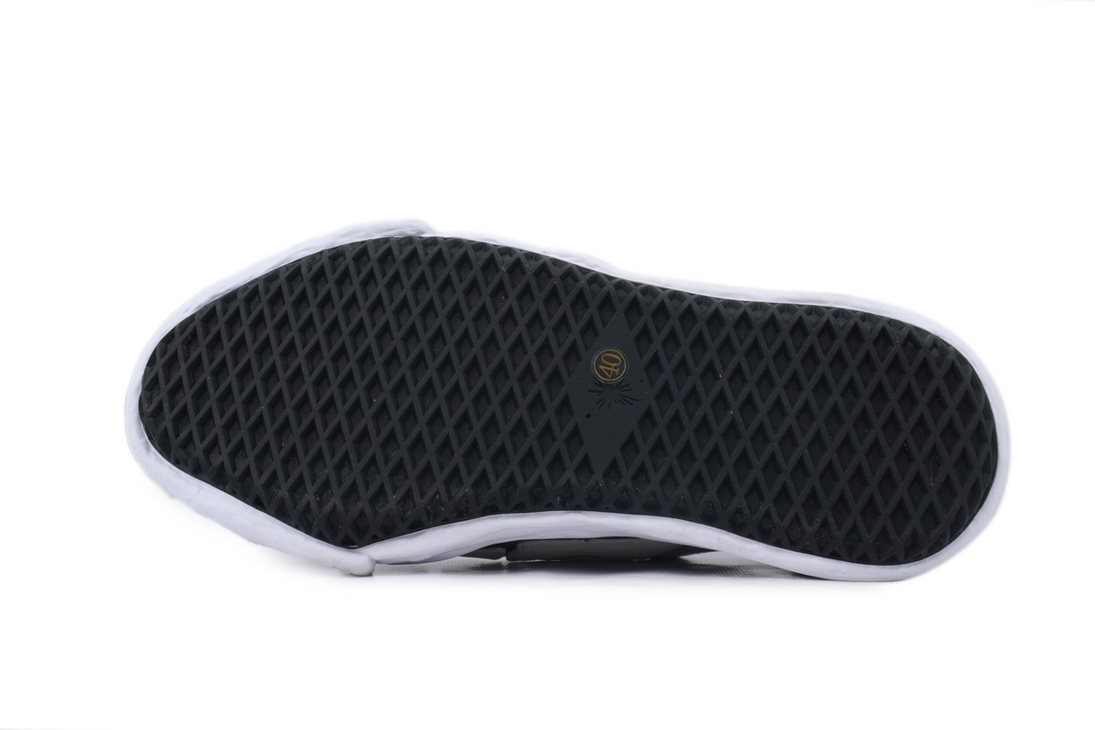 Maison Mihara Yasuhiro Alabaster x Amiri MMY Bones Skel-Top Low White Blue