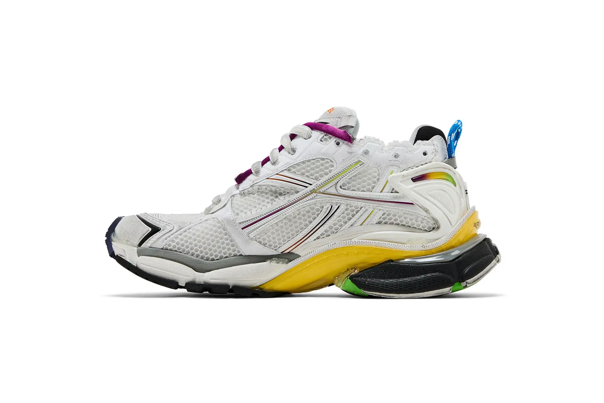 Balenciaga Runner Gardient White Multi 772774 WRUNG 9800