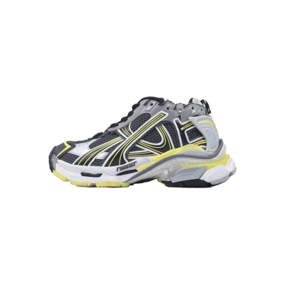 Balenciaga Runner Sneaker Grey Black Yellow 772767 W3RMU 1279 01