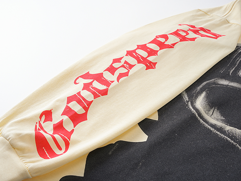 Godspeed Balaclava Long Sleeve T-shirt #3097 Apricot