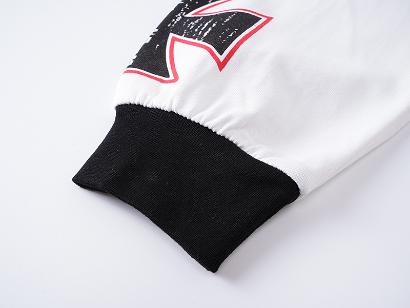 Godspeed Hollywood Thermal Long Sleeve T-shirt #3107 White/Apricot