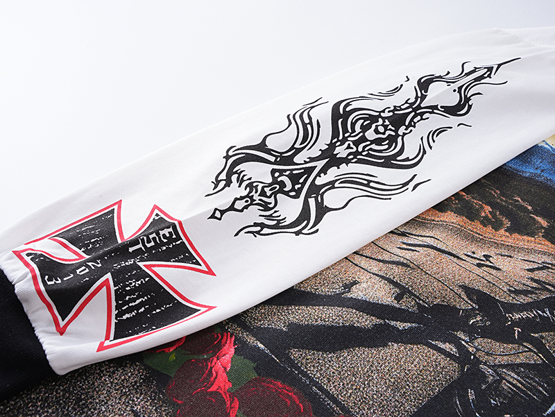 Godspeed Long Lonely Road Long Sleeve T-shirt #3100 White