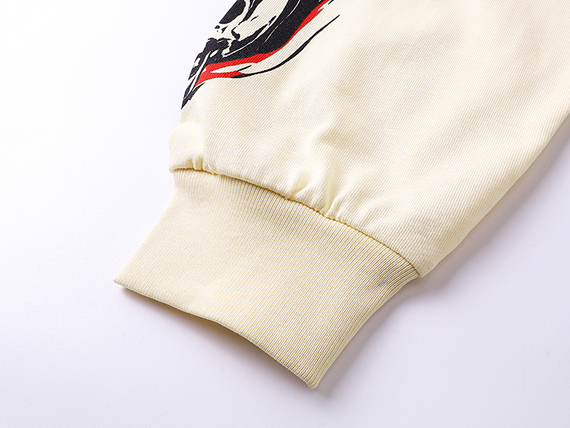 Godspeed Pitstop Thermal Long Sleeve T-shirt #3101 White/Apricot