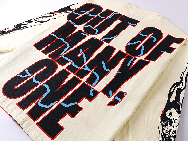 Godspeed Pitstop Thermal Long Sleeve T-shirt #3101 White/Apricot