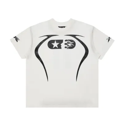Hellstar Warm Up T-shirt White 01