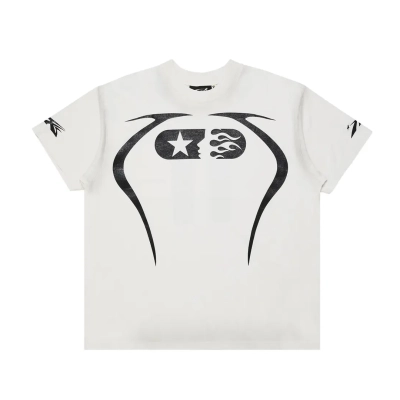 Hellstar Warm Up T-shirt White 01