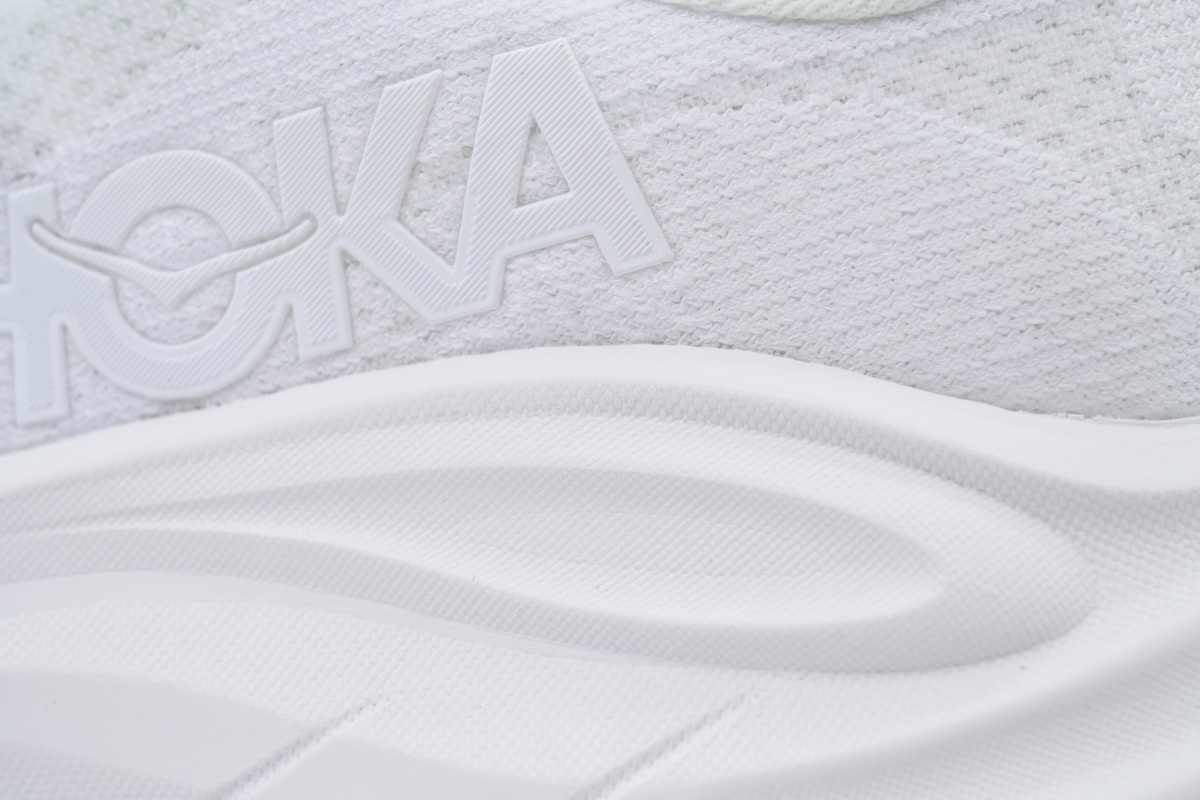 Hoka One One Clifton 10 'Triple White' 1162031-WWH