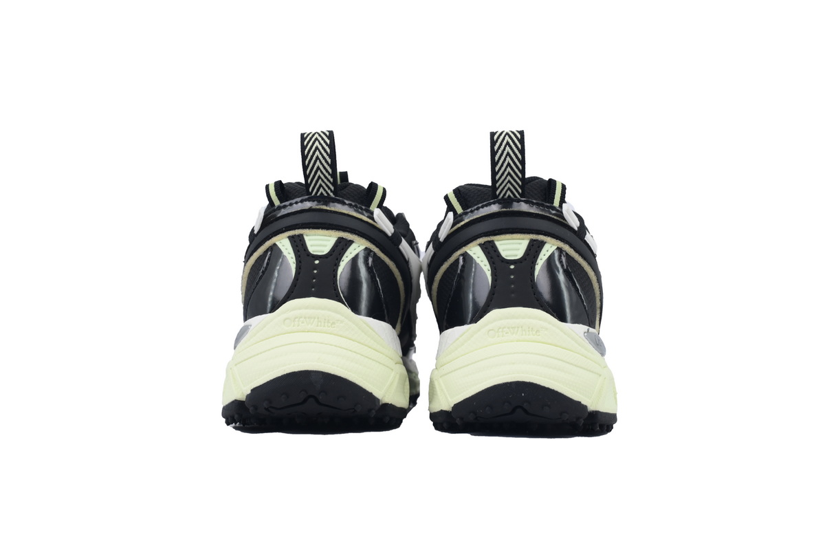 Off-White Be Right Back Grass Green Black OMIA295C99 FAB002 1014