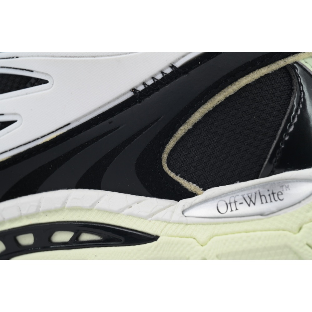 Off-White Be Right Back Grass Green Black OMIA295C99 FAB002 1014