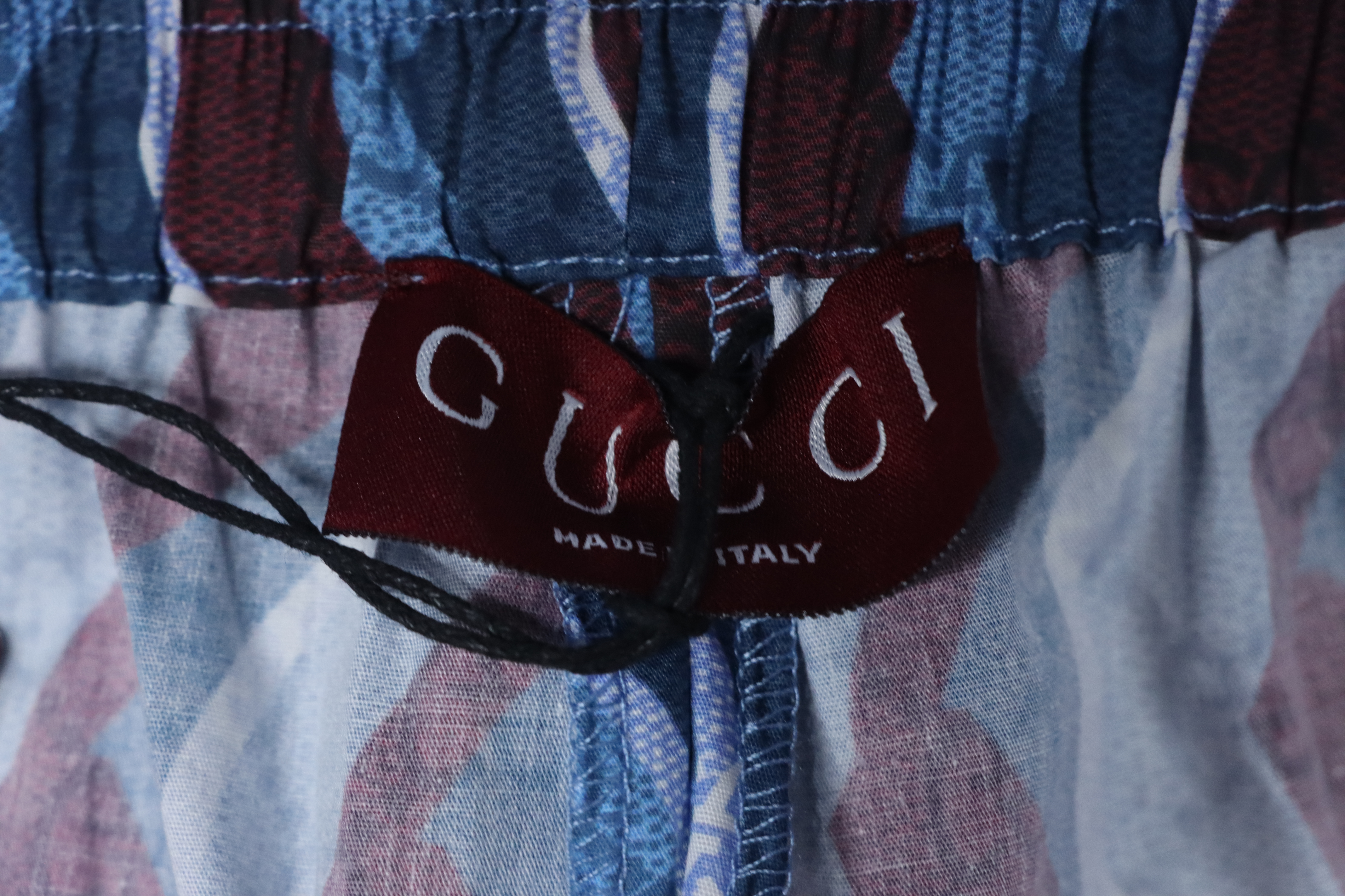 Gucci Printed Cotton Poplin Shorts