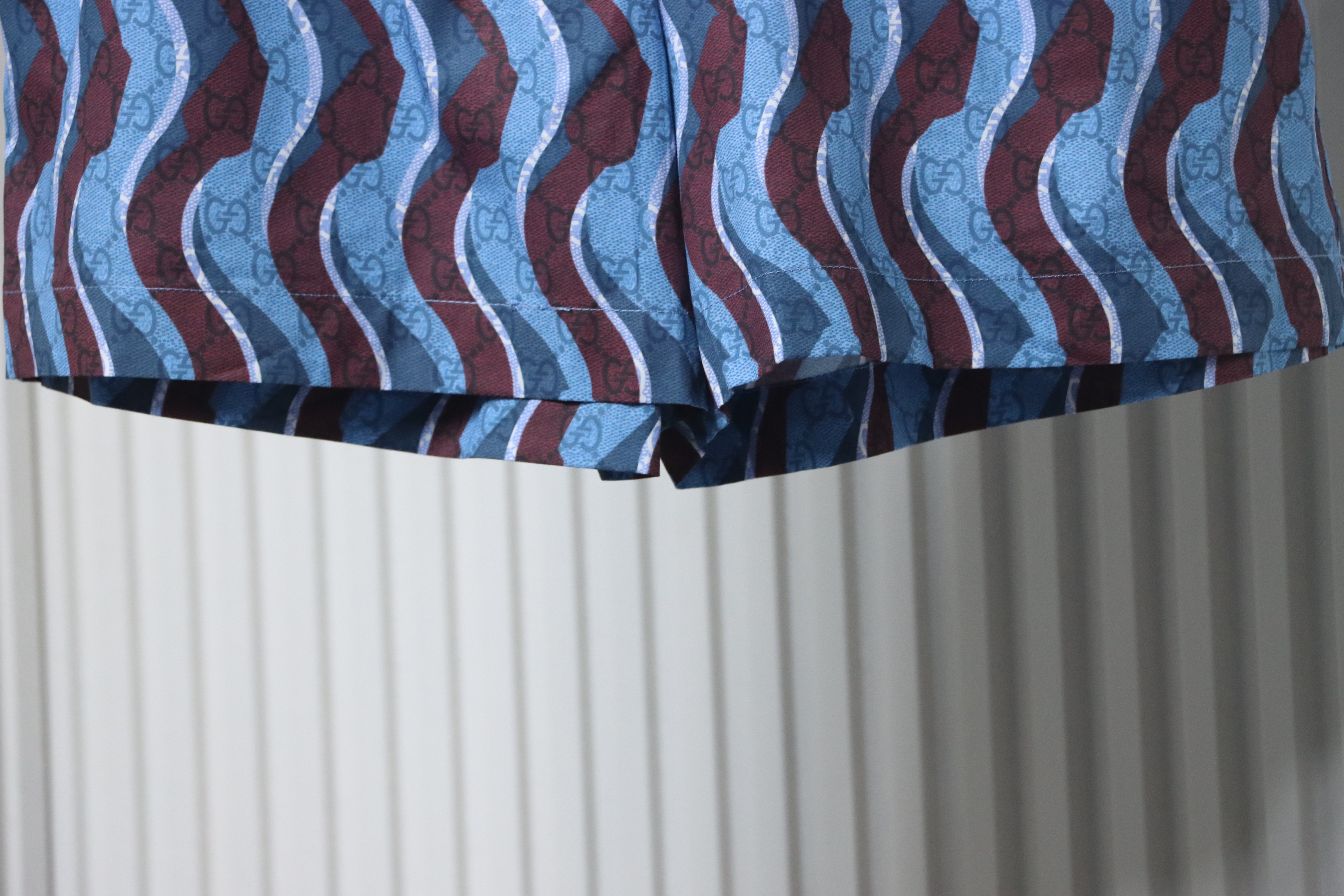 Gucci Printed Cotton Poplin Shorts