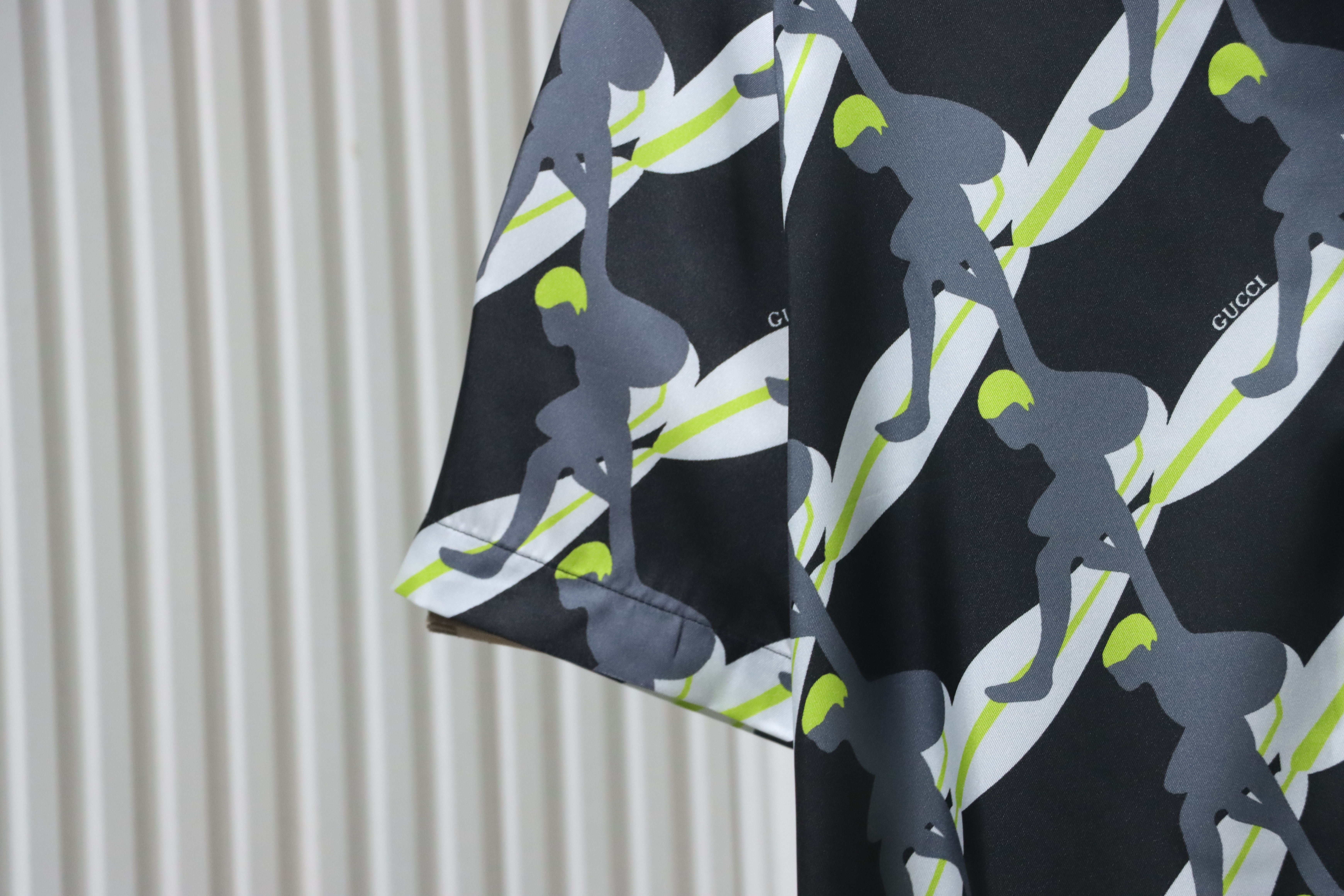 Gucci Printed Light Cotton Poplin Shirt