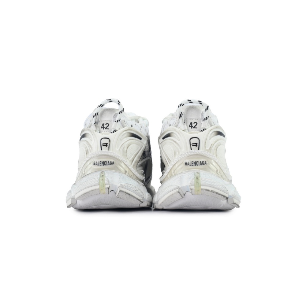 Balenciaga Runner Sneaker 'Gradient-White Black' 772774 WRUNG 9010