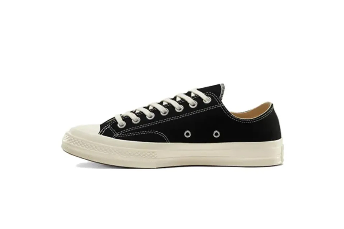 Comme des Garçons PLAY x Converse Chuck 70 Low 'Black' A08796C