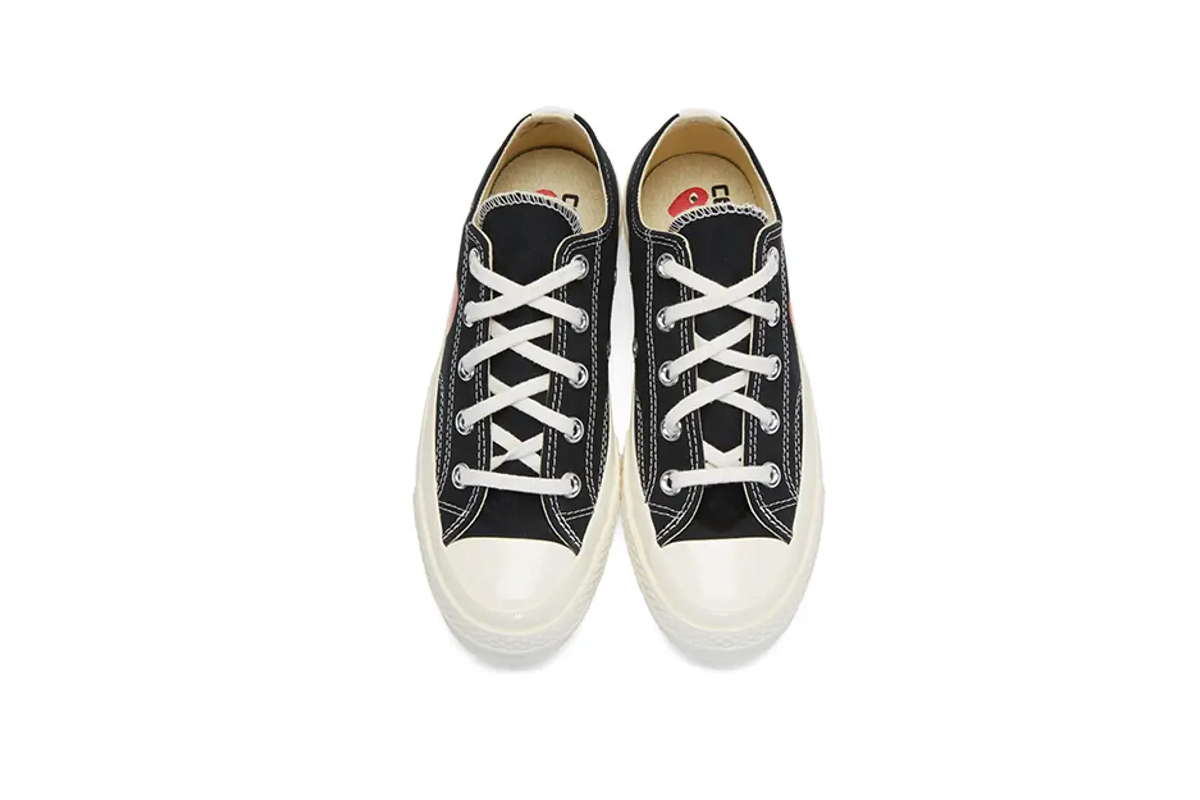 Comme des Garçons PLAY x Converse Chuck 70 Low 'Black' A08796C