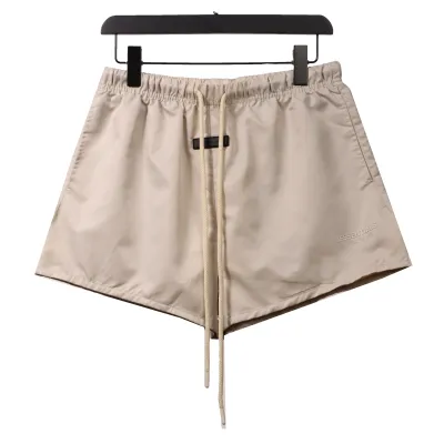 Fear of God Essentials Running Nylon Short Gray Silver 01