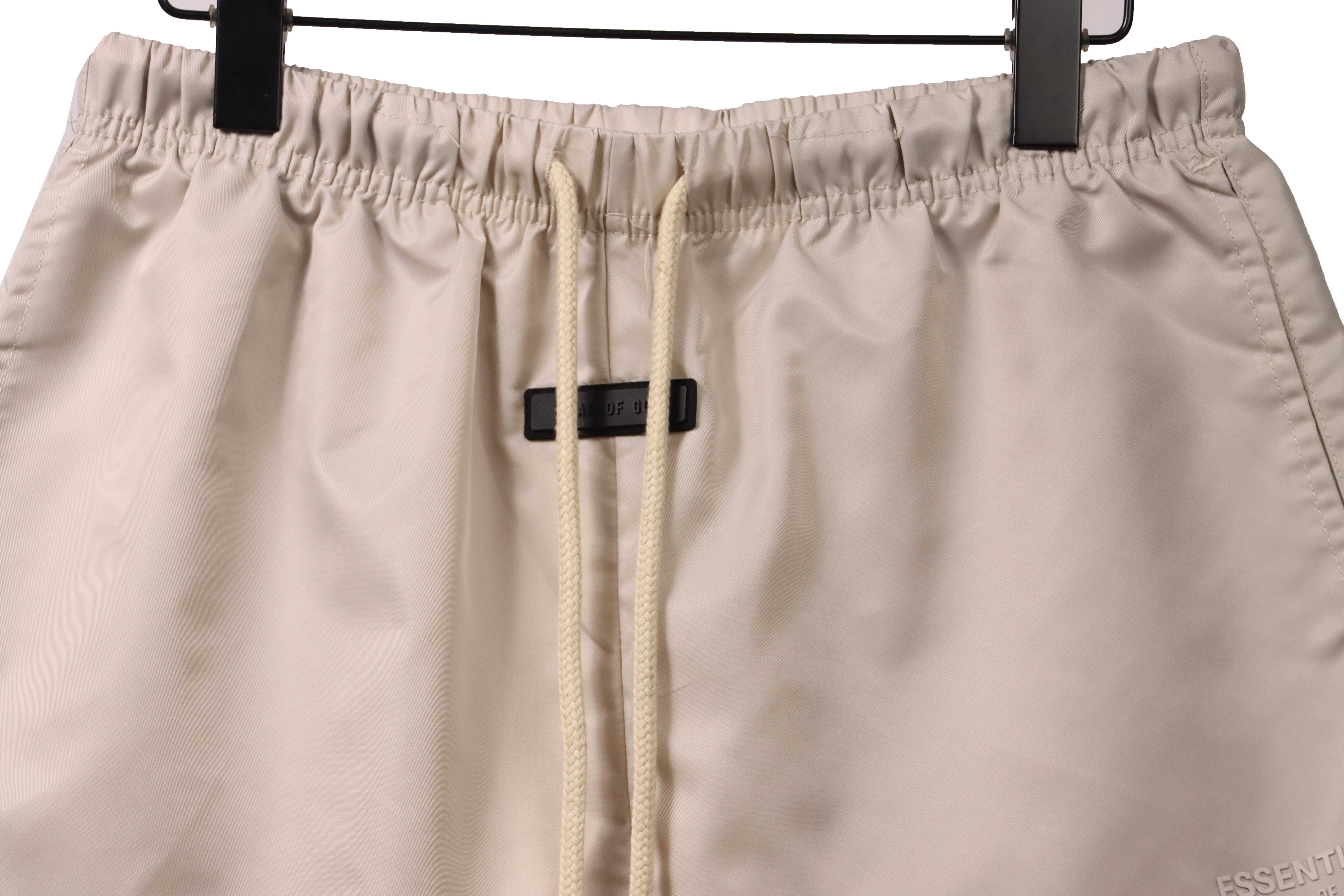 Fear of God Essentials Running Nylon Short Gray Silver