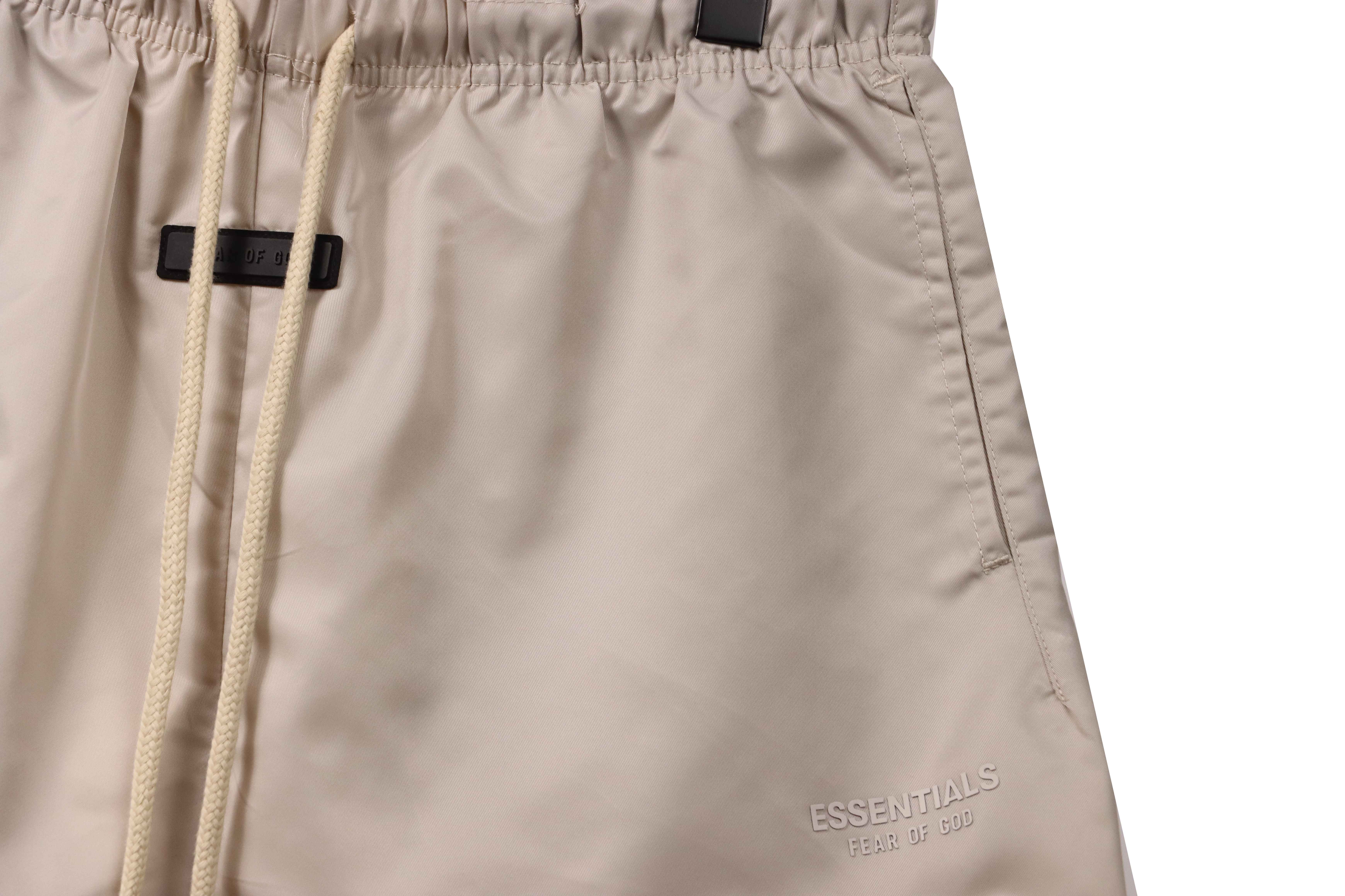 Fear of God Essentials Running Nylon Short Gray Silver