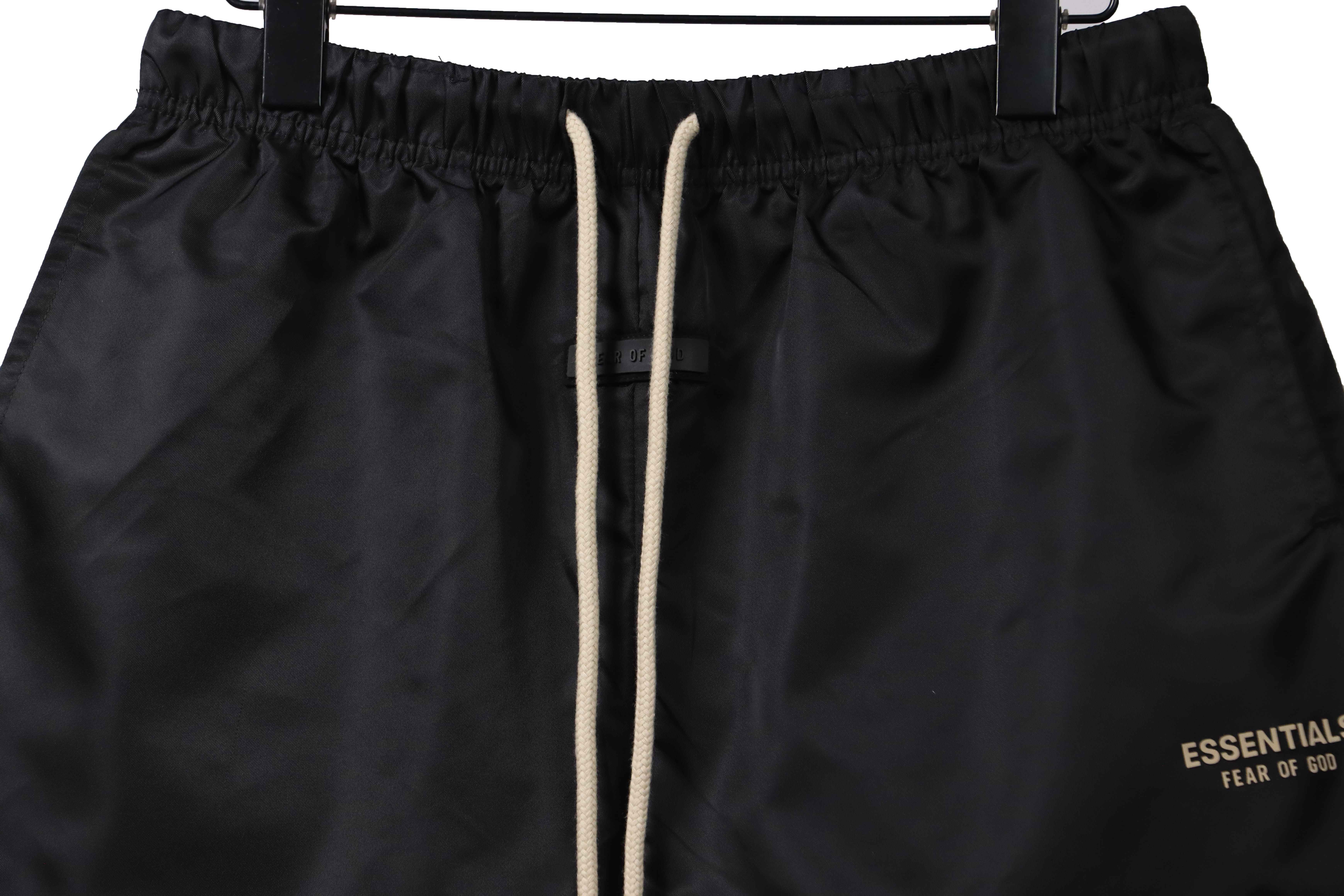 Fear of God Essentials Running Nylon Short Jet Black