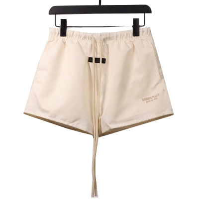 Fear of God Essentials Running Nylon Short White 01