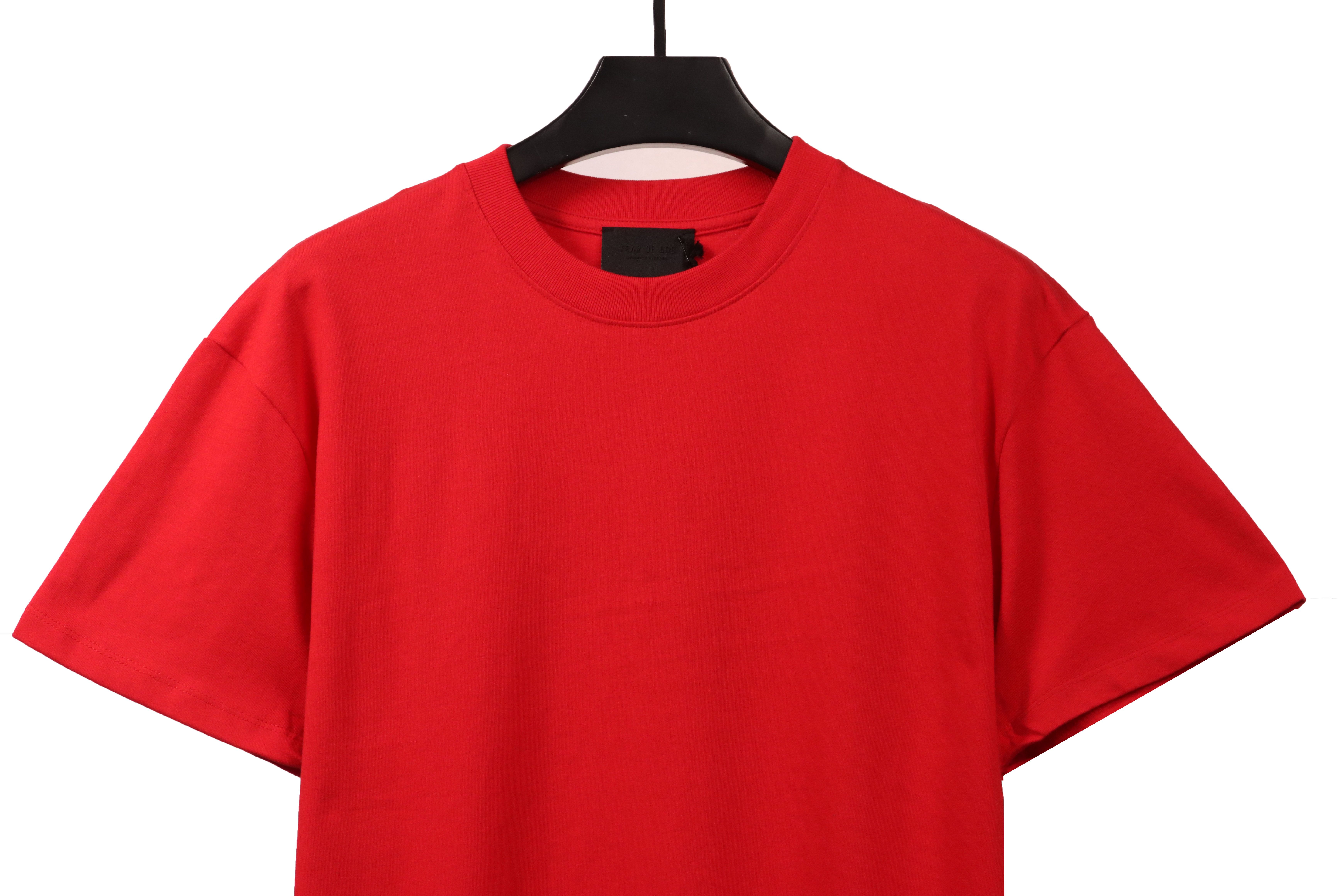 Fear of God Seventh Collection 7 Tee Vintage Red