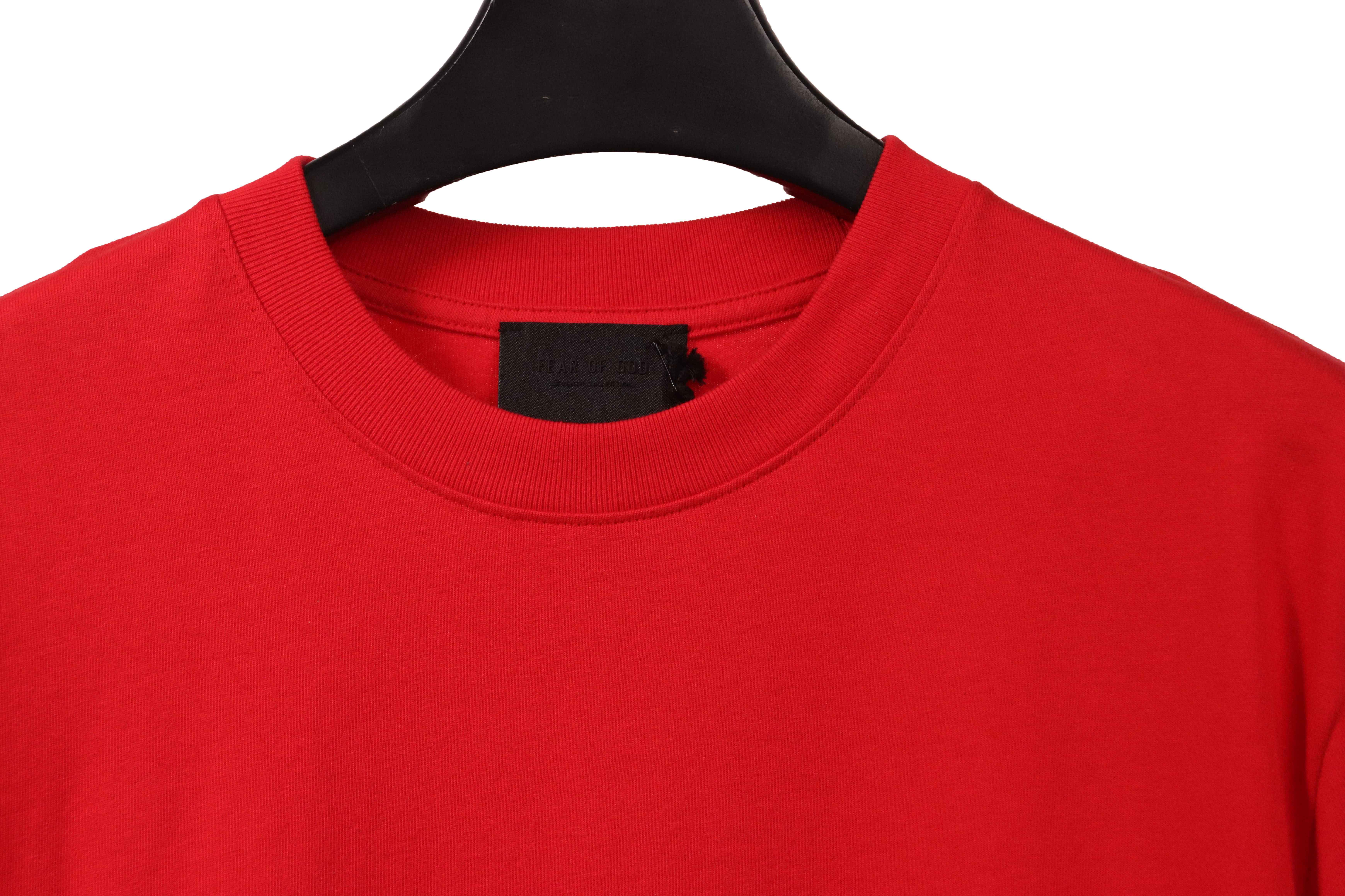 Fear of God Seventh Collection 7 Tee Vintage Red
