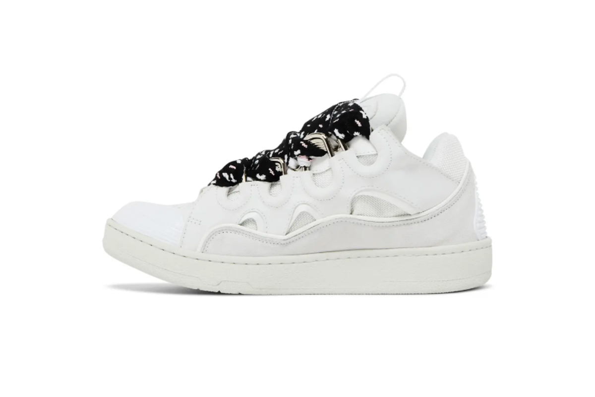 Lanvin Curb Sneakers 'White' FM SKRK11 DRAG E230000