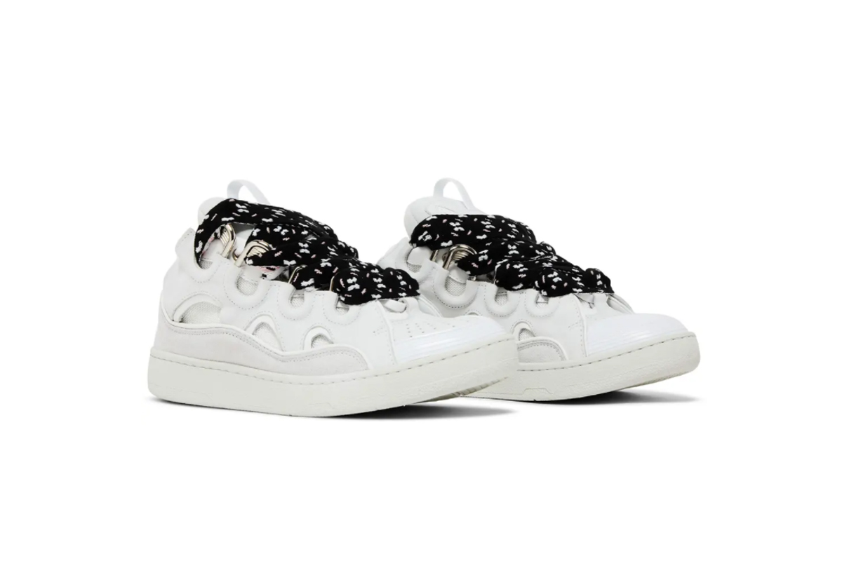 Lanvin Curb Sneakers 'White' FM SKRK11 DRAG E230000