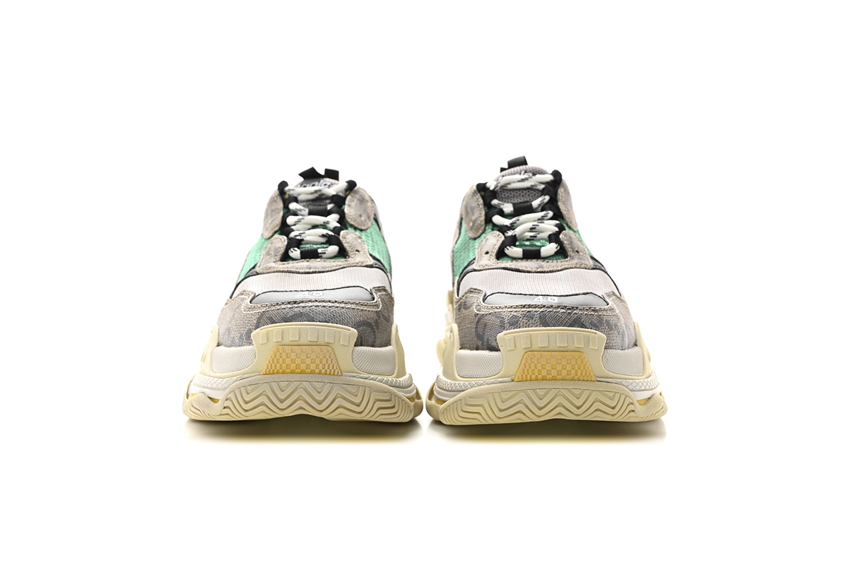 Gucci x Balenciaga Triple S 'The Hacker Project-Beige Yellow'
