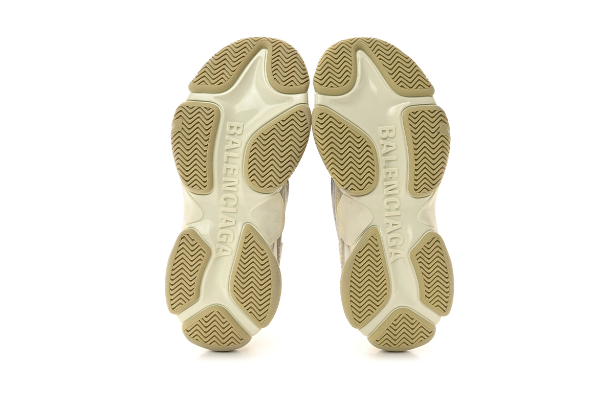 Gucci x Balenciaga Triple S 'The Hacker Project-Beige Yellow'