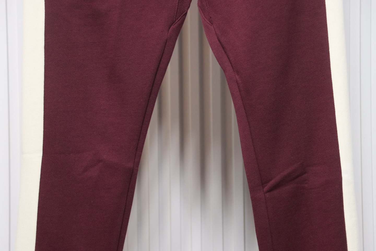 Fear of God Essentials Side Stripe Sweatpants Red