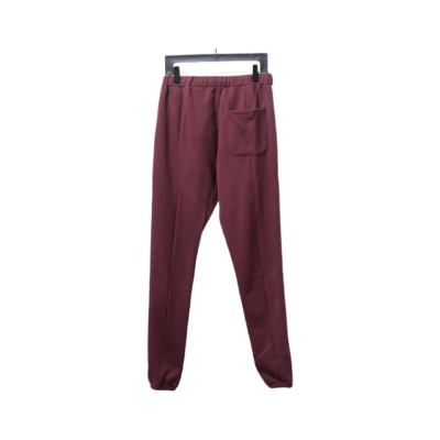 Fear of God Essentials Side Stripe Sweatpants Red 02
