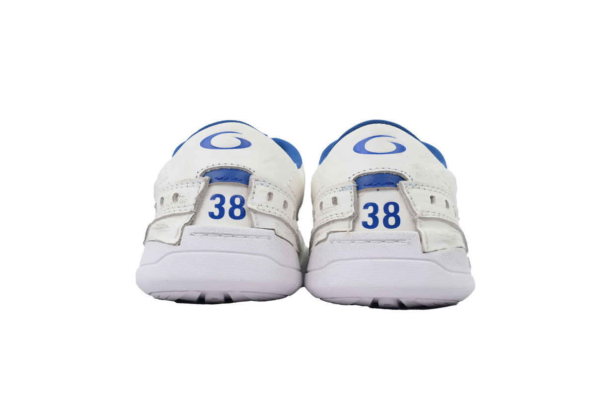 Balenciaga Hamptons Worn-out Trainers White Skyblue 841765 WCURB 9141