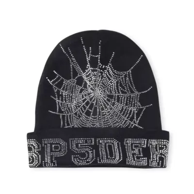 Sp5der Web Beanie Black 01