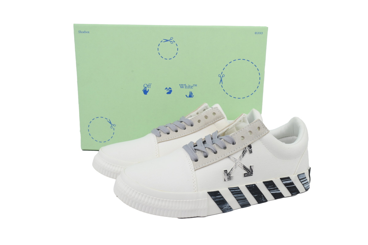 Off-White Vulc Sneaker 'White Black' OWIA178R21LEA0010109 