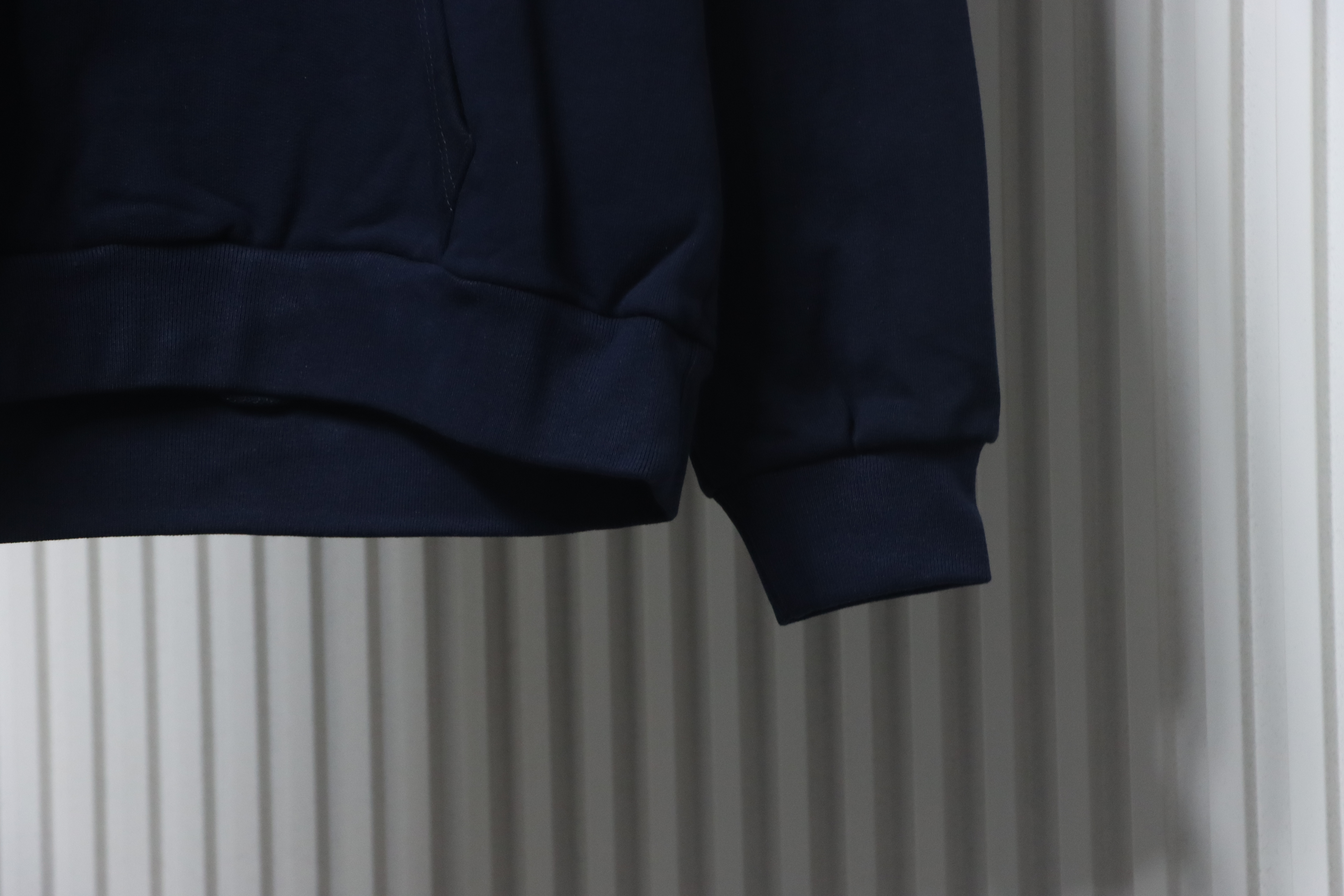 Louis Vuitton LV Monogram Intarsia Logo Blue Hoodie