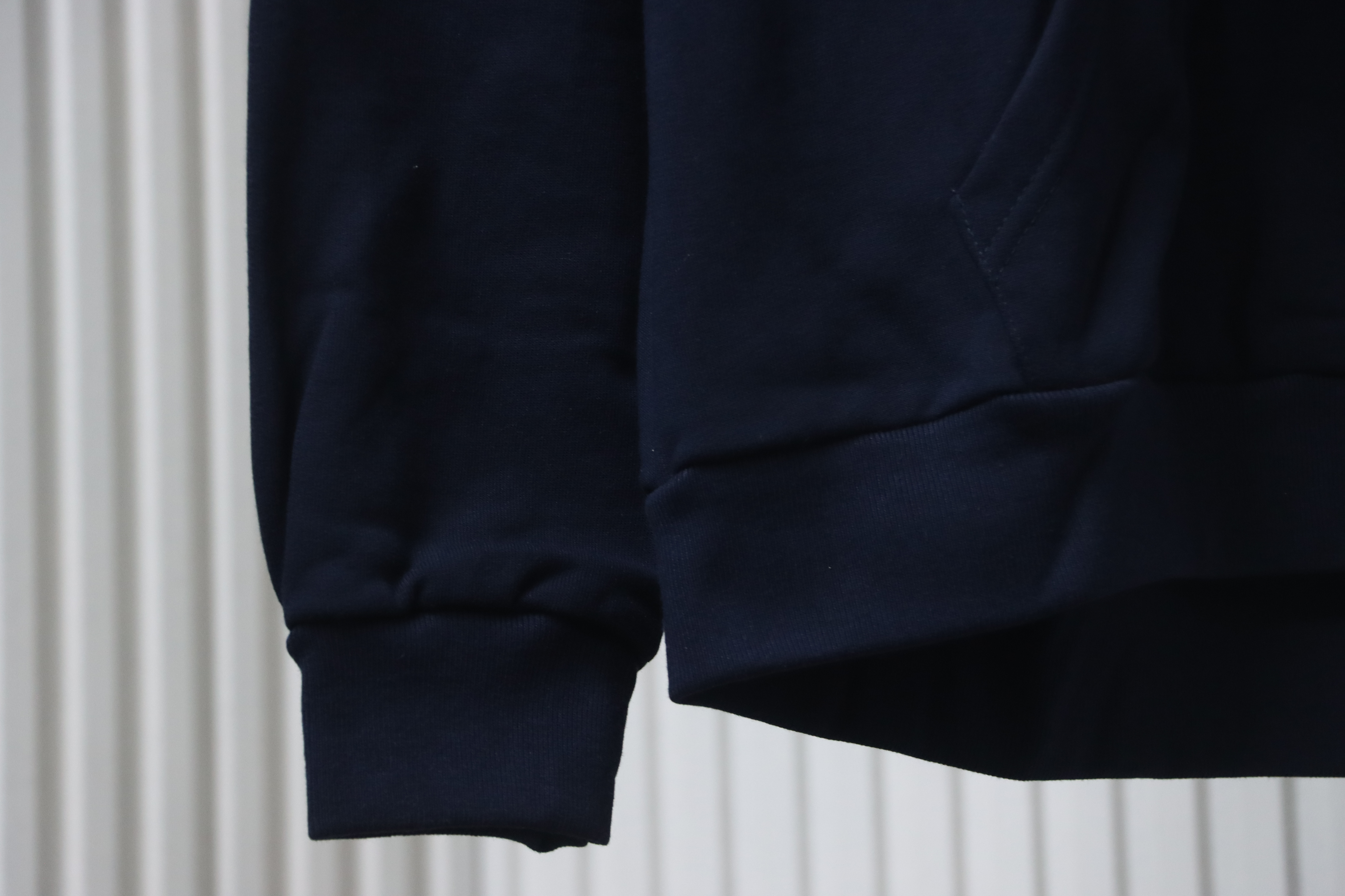 Louis Vuitton LV Monogram Intarsia Logo Blue Hoodie