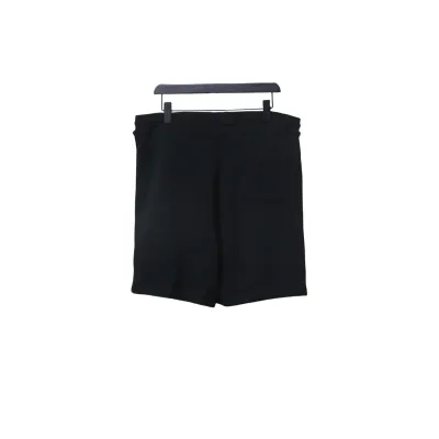 Louis Vuitton Pearl Pendant Embroidered Jersey Black Shorts 02