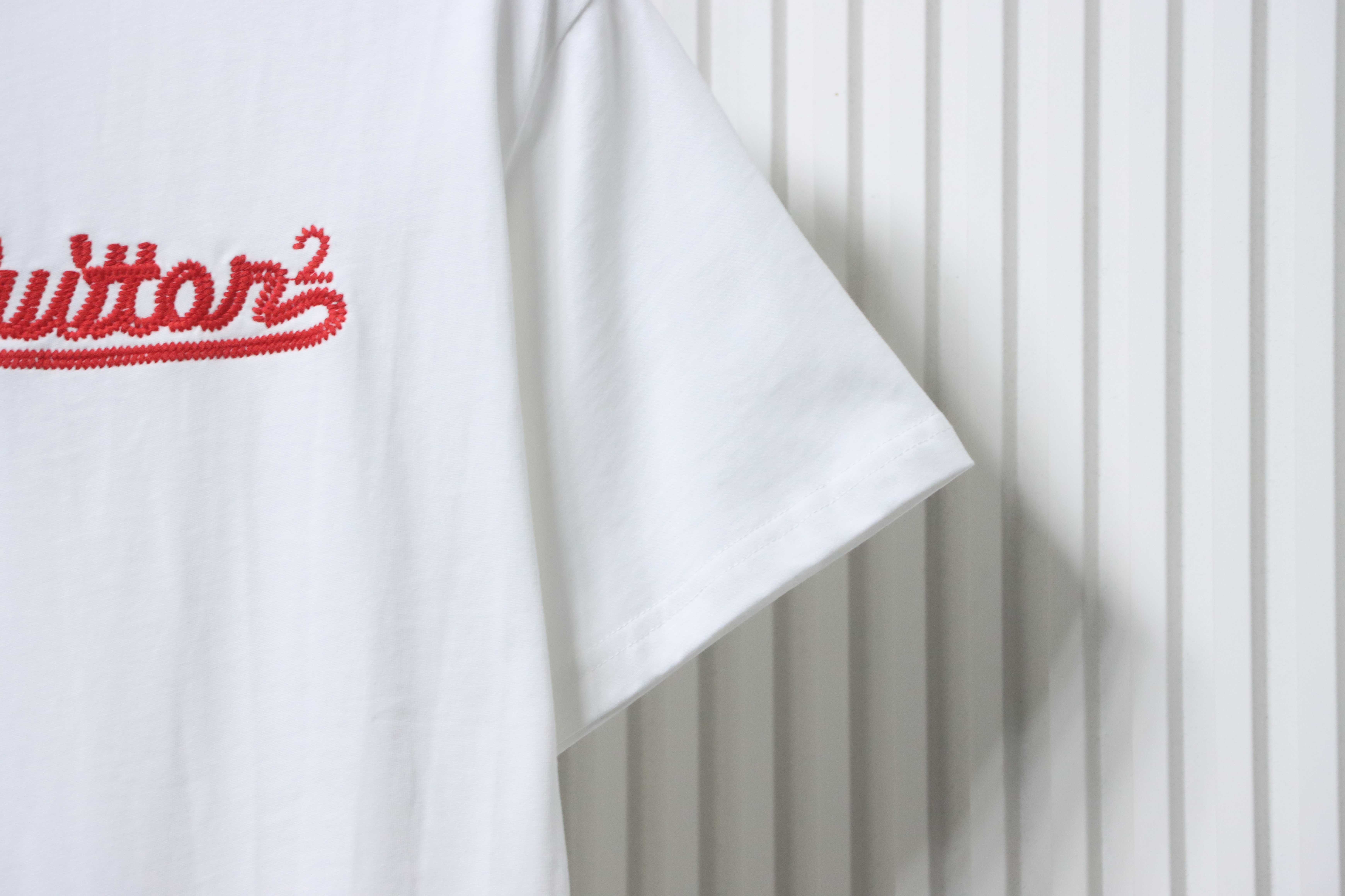 Louis Vuitton x Nigo Embroidered Tee White