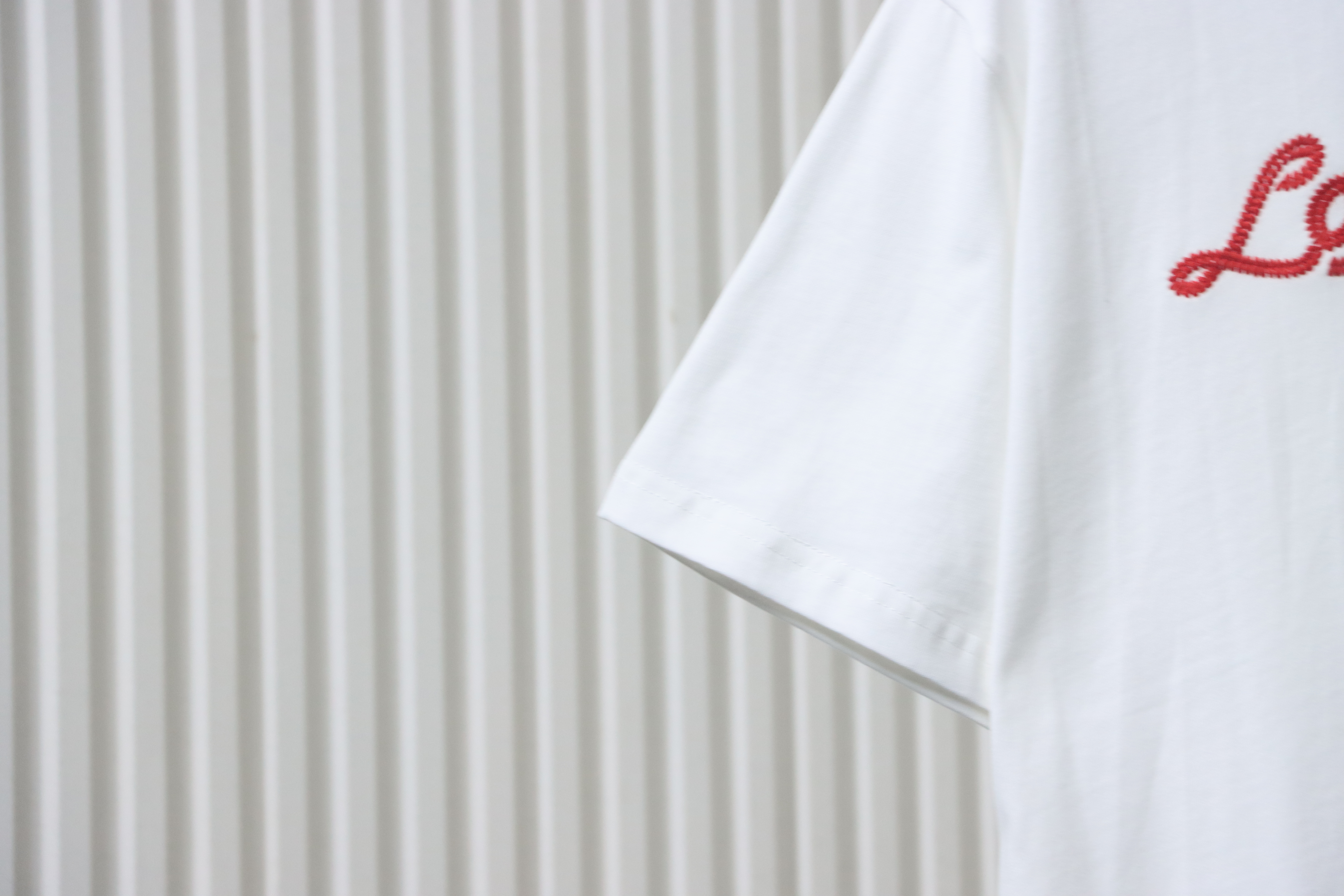 Louis Vuitton x Nigo Embroidered Tee White