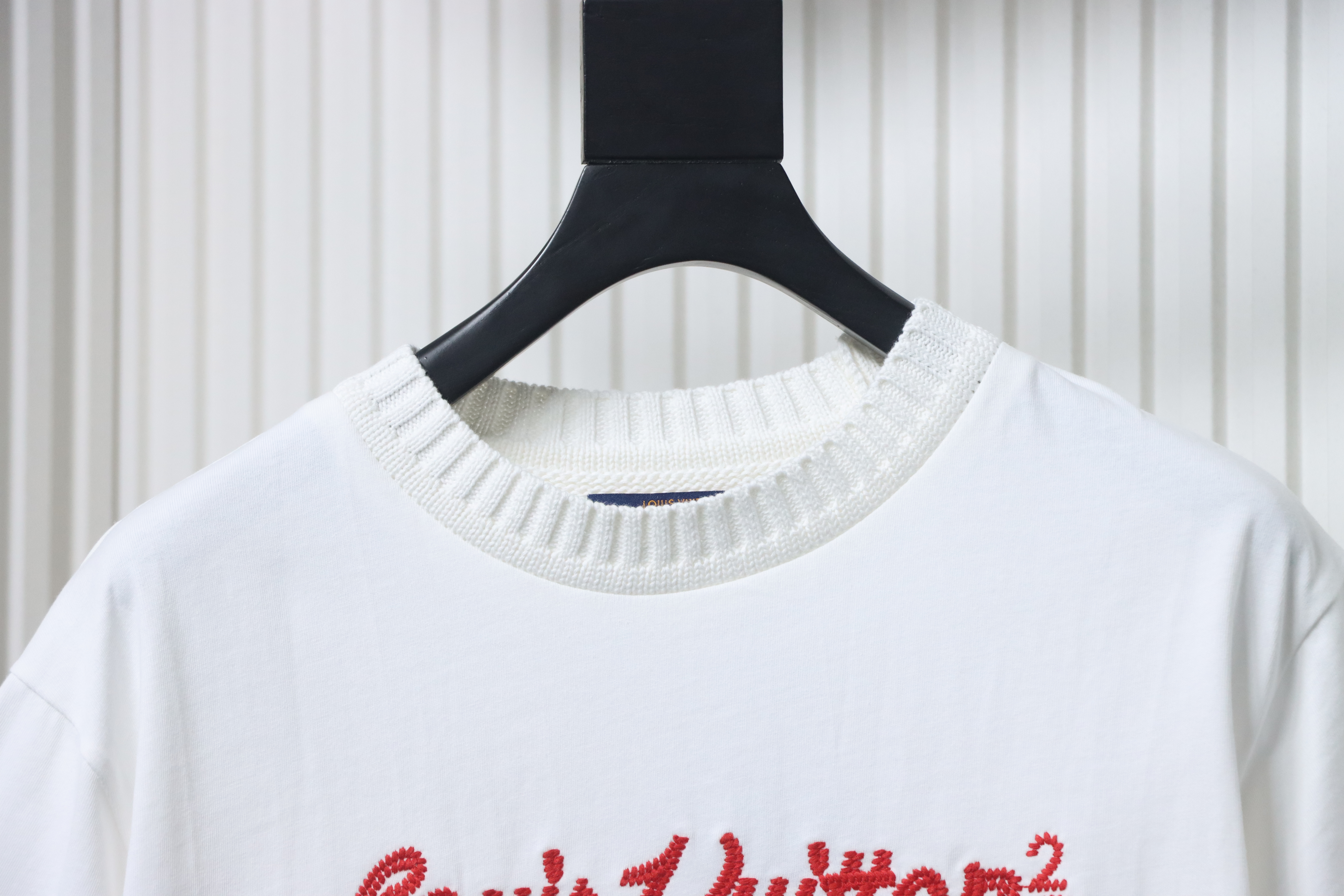 Louis Vuitton x Nigo Embroidered Tee White