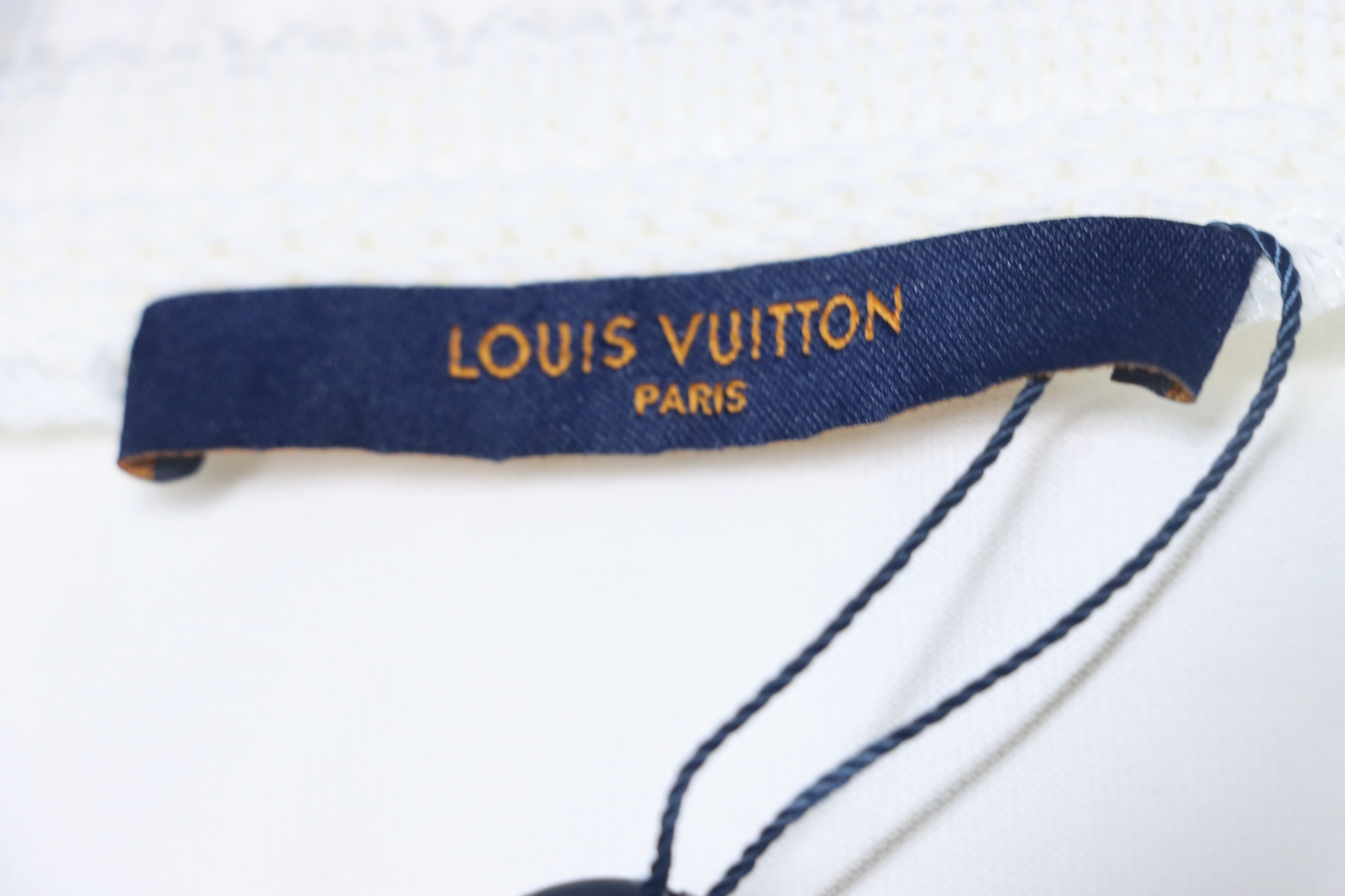 Louis Vuitton x Nigo Embroidered Tee White