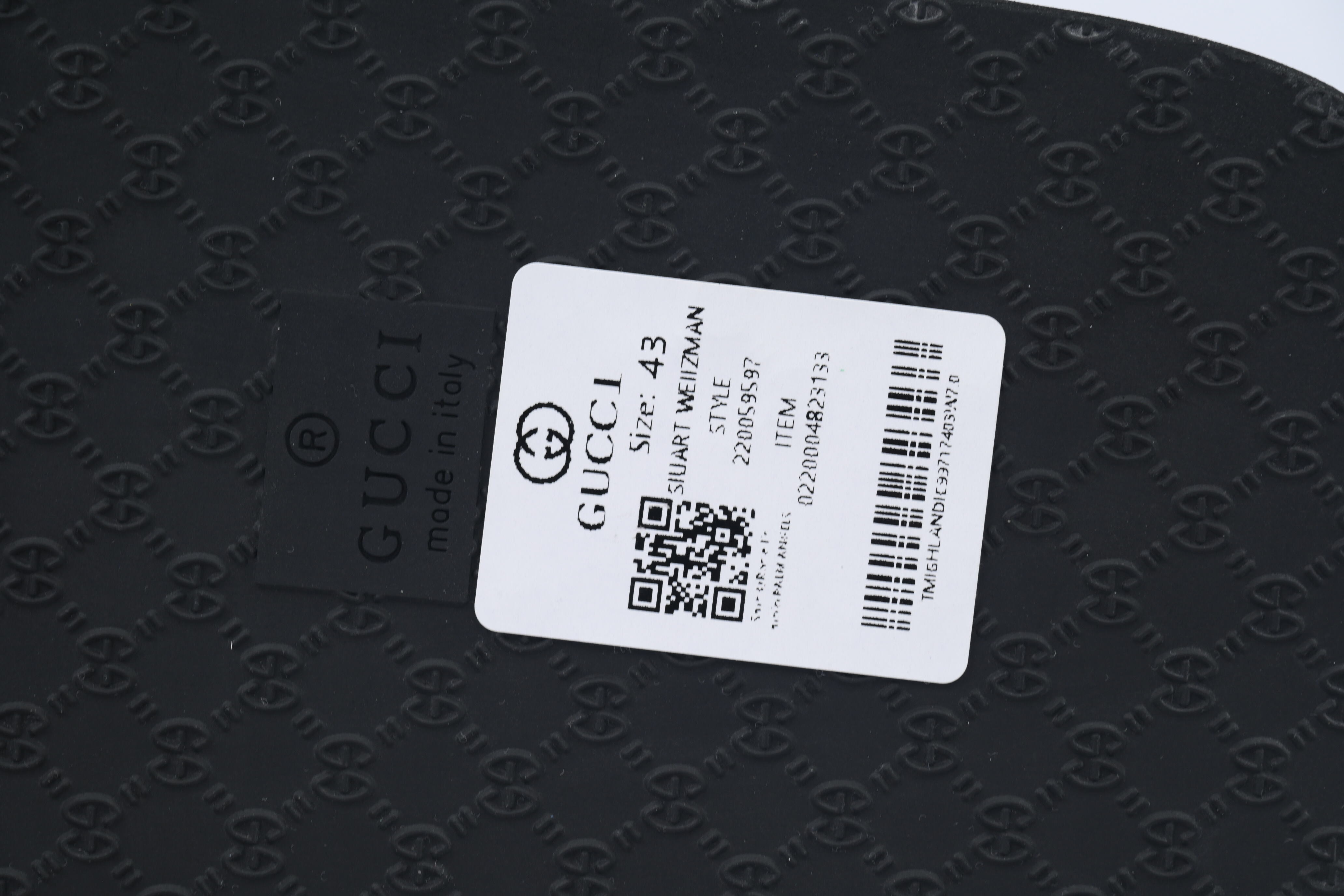 Gucci Flip Flops Black